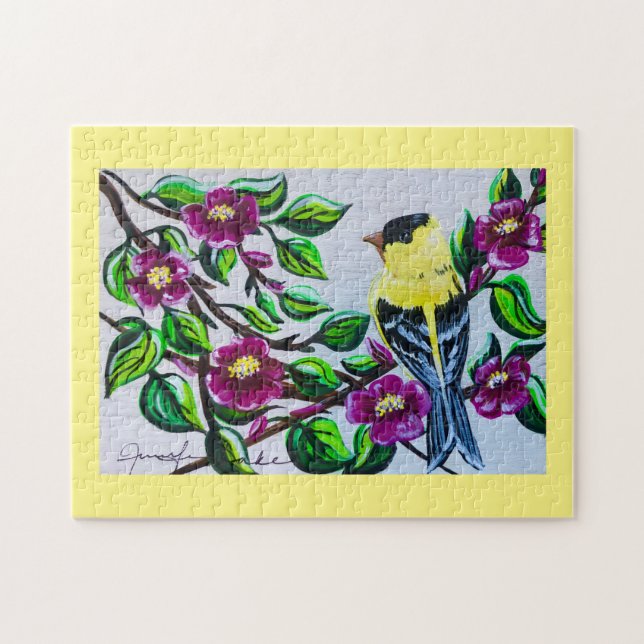 Quebra-cabeça Goldfinch (Horizontal)