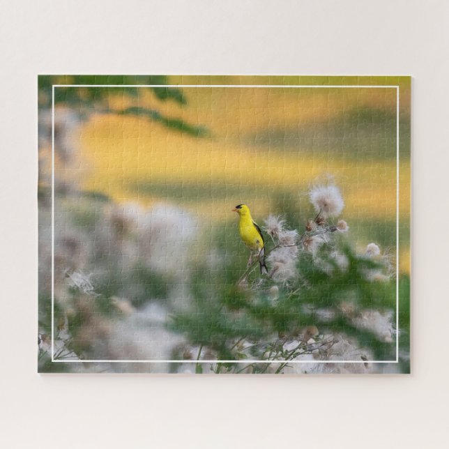 Quebra-cabeça Goldfinch E Este Outono (Horizontal)