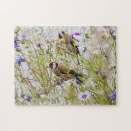 Quebra-cabeça Goldfinches