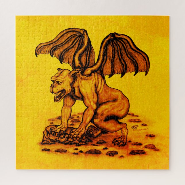 Quebra-cabeça Golem Gargoyle (Vertical)
