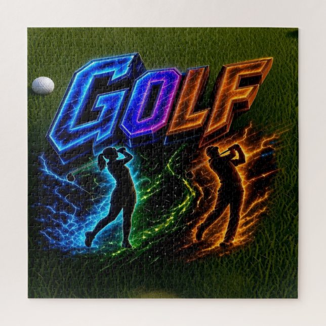 Quebra-cabeça Golfe (Vertical)