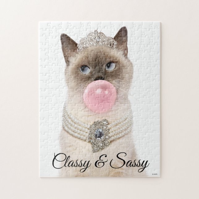 Quebra-cabeça Goma-Bola De Goma-Bola De Gatos (Vertical)