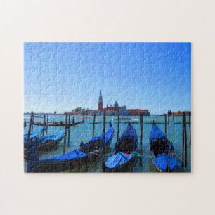 Quebra-cabeça Gondolas in Venice - Puzzle