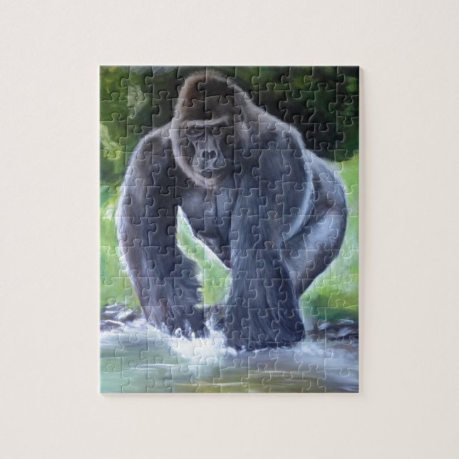 Quebra-cabeça Gorila do Silverback (Vertical)