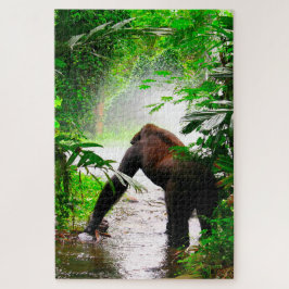 Quebra-cabeça Gorilas.