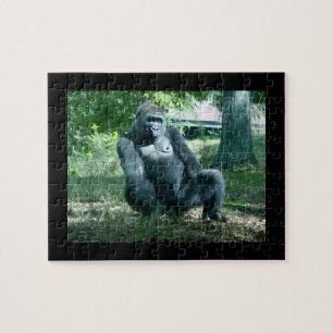 Quebra-cabeça Gorilla Jigsaw