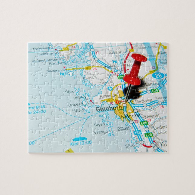 Quebra-cabeça Gothenburg, Göteborg, suecia (Horizontal)