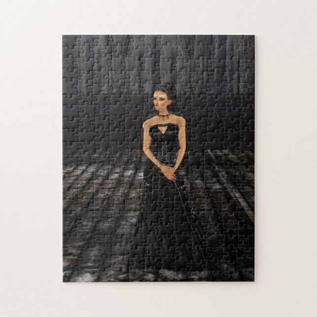 Quebra-cabeça Gótico Girl (Vertical)