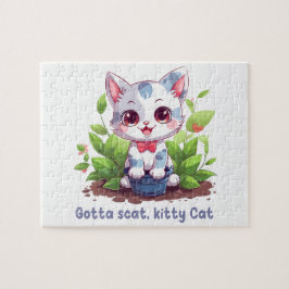 Quebra-cabeça Gotta scat, kitty Cat