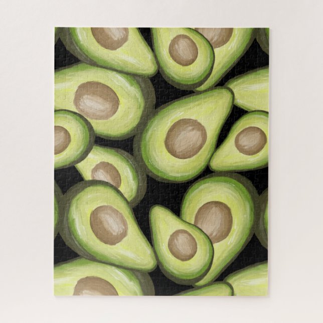 Quebra-cabeça Gourmet Fresco Vegan Avacados (Vertical)