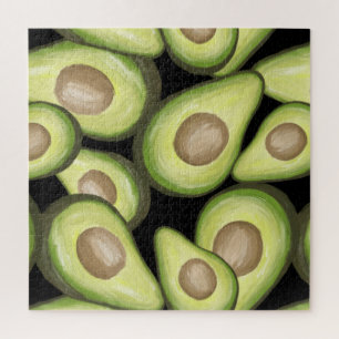 Quebra-cabeça Gourmet Fresco Vegan Avacados