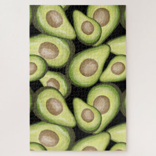 Quebra-cabeça Gourmet Fresco Vegan Avacados