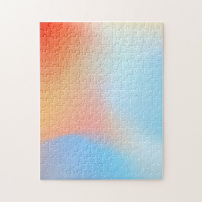 Quebra-cabeça gradiente cores exercícios daltônico (Vertical)