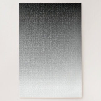 Quebra-cabeça Gradiente preto a branco minimalista simples