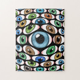 Quebra-cabeça Gráfico de Olhos