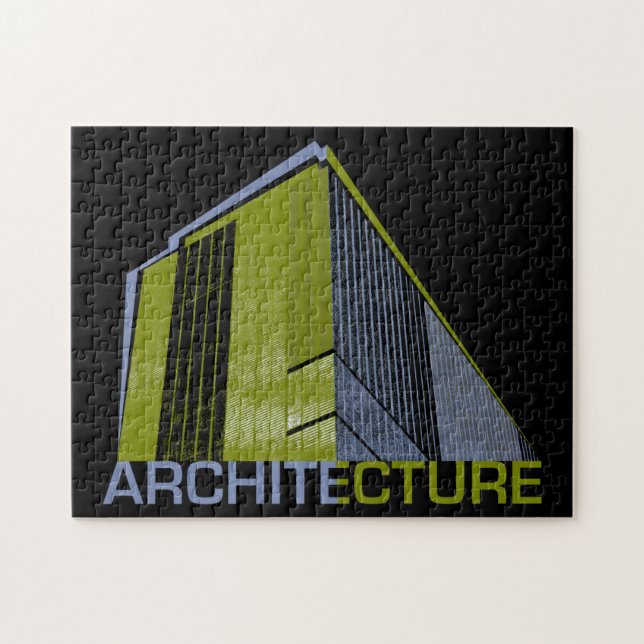 Quebra-cabeça Gráficos de Arquitetura (Horizontal)