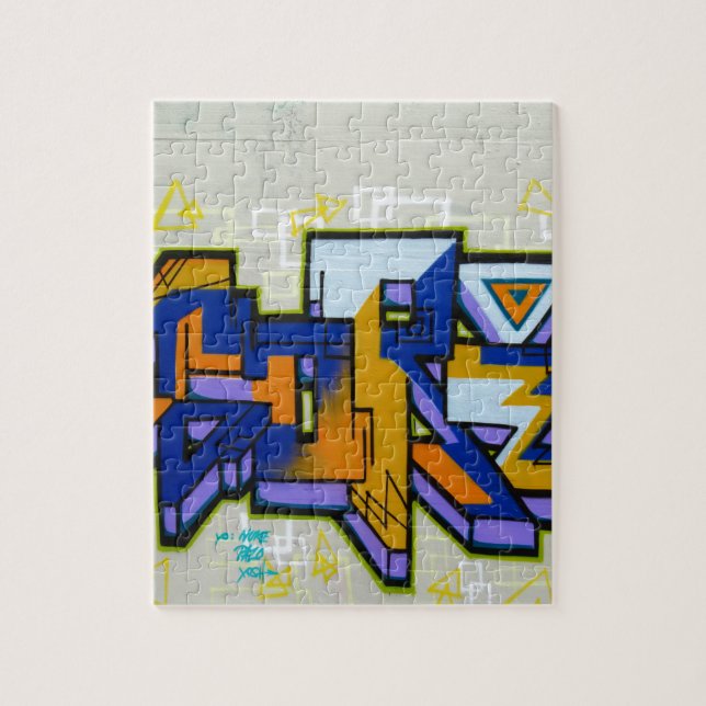 Quebra-cabeça Grafite (Vertical)