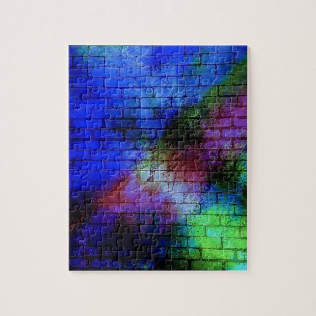 Quebra-cabeça Grafite de parede (Vertical)