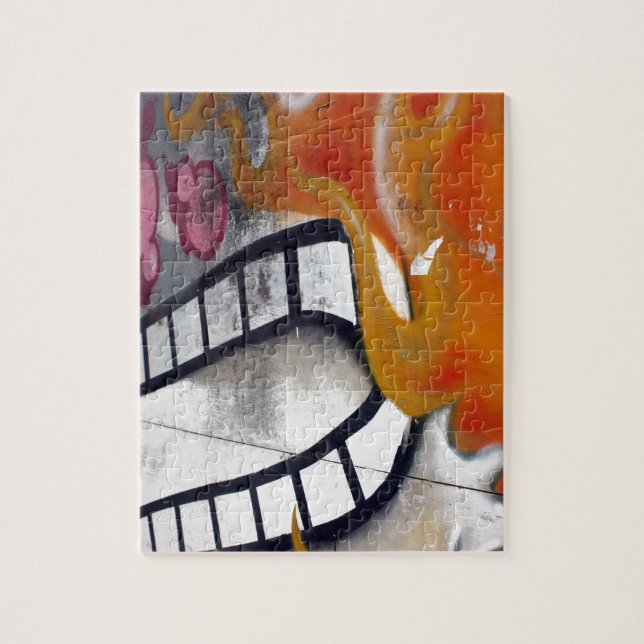 Quebra-cabeça Grafite de Taiwan, Taipei, Taiwan (Vertical)