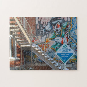 Quebra-cabeça Grafites de Montreal.