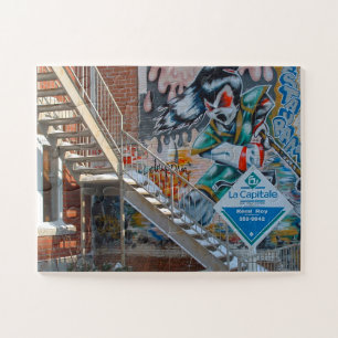 Quebra-cabeça Grafites de Montreal.