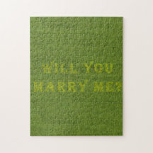 Grama Verde Você Me Casado A Proposta Quebra-cabeç