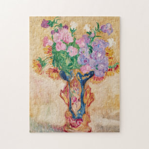 Quebra-cabeça Grand Buquê au Vase en Porcelaine Louis Valtat