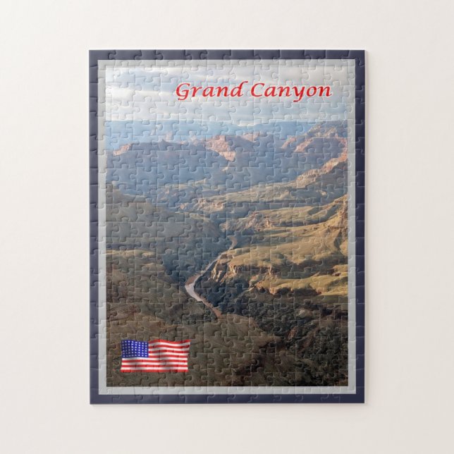 Quebra-cabeça Grand Canyon - Estados Unidos - (Vertical)