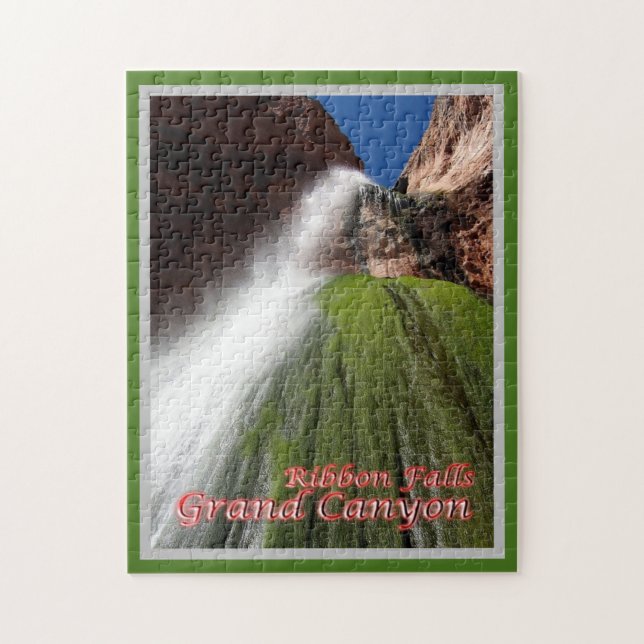 Quebra-cabeça Grand Canyon - Falls da Faixa de Opções - Estados  (Vertical)
