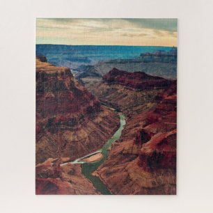 Quebra-cabeça Grand Canyon National Park Arizona, Rio Colorado