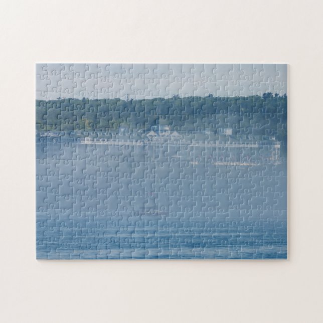 Quebra-cabeça Grand Hotel Através Do Nevoeiro (Horizontal)