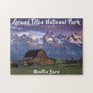 Quebra-cabeça Grand Teton National Park Moulton Barn Foto