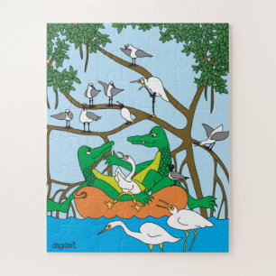 Quebra-cabeça grande da peça dos Gators