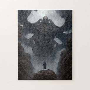 Quebra-cabeça Grande Demônio Criador Dark Fantasy Horror