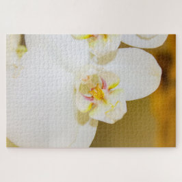 Quebra-cabeça Grande flor branca