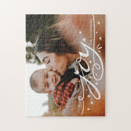 Quebra-cabeça Grande Joy-Hand Lettered Photo