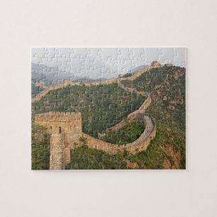 Quebra-cabeça Grande Muralha da China em Jinshanling, China, Ási