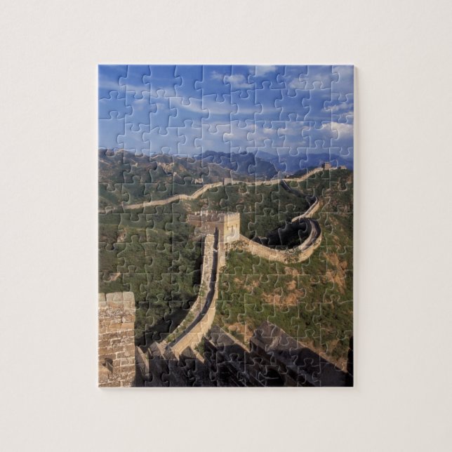 Quebra-cabeça Grande Muralha serpenteando pela montanha, (Vertical)