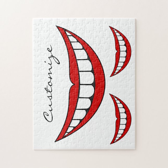 Quebra-cabeça Grande Sorriso - Trovão (Vertical)