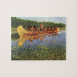 Quebra-cabeça Grandes Exploradores de Remington, Pioneiros Vinta