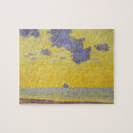 Quebra-cabeça Grandes Nuvens (Céu Amarelo) (Paisagem Elegante)