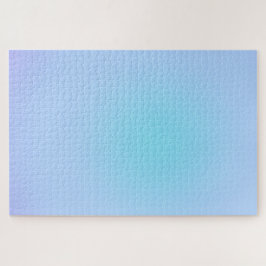 Quebra-cabeça Granulação azul moderna Watercolor Arco-íris