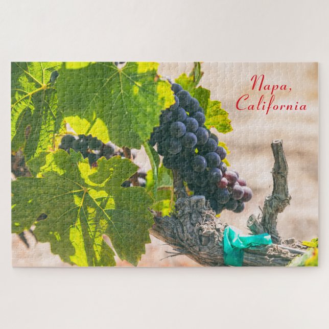 Quebra-cabeça Grapevine Napa Valley, Califórnia (Horizontal)