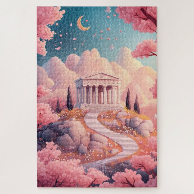 Quebra-cabeça Grécia Atenas (Vertical)