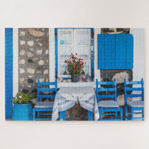 Quebra-cabeça Grécia do Restaurante Tradiacional Oia Santorini