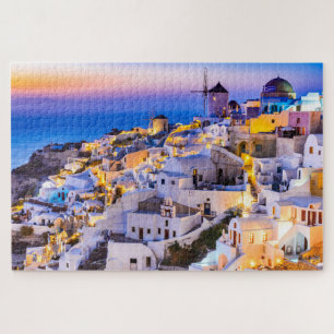 Quebra-cabeça Grécia Santorini