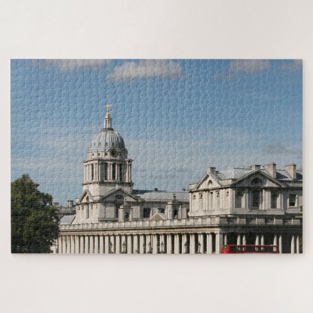 Quebra-cabeça Greenwich Londres. (Horizontal)