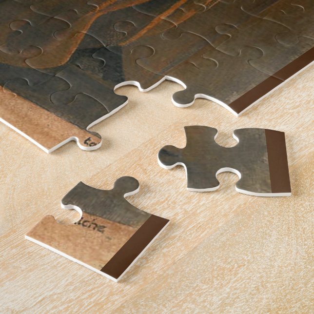 Quebra-cabeça Gregoriano Monk Em Oração Vestindo Cassete Arrebat (Lateral)