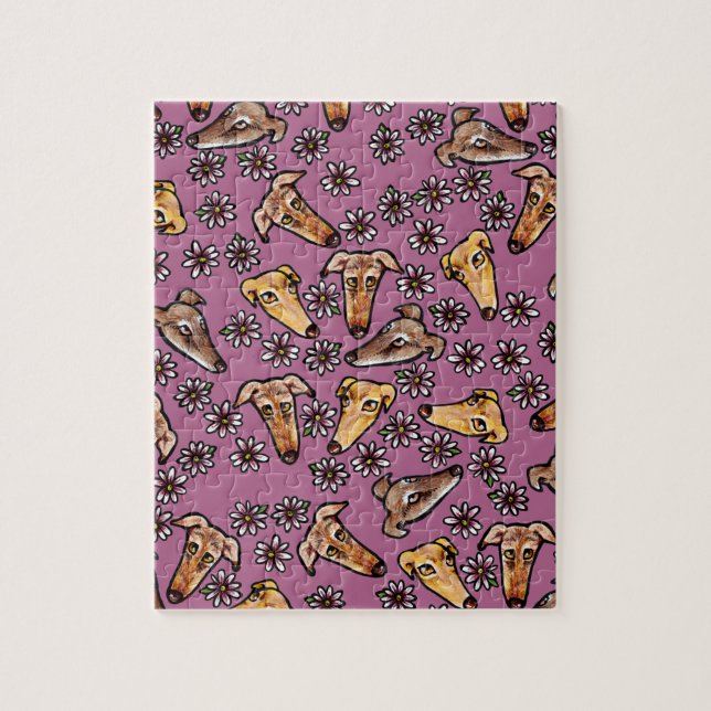 Quebra-cabeça Greyhound Snoots (Vertical)