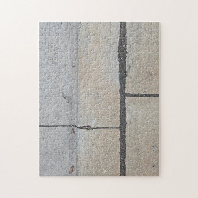 Quebra-cabeça Grid Beneath Our Feet Urban Geometry Puzzle (Vertical)